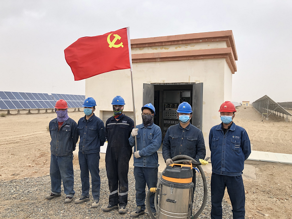 哈密清洁能源公司双节无休保生产 喜迎“中国节”-下层动态